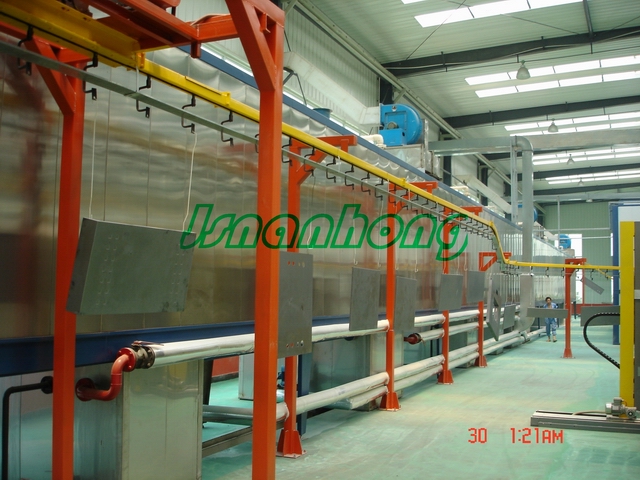 电梯喷涂生产线-前处理