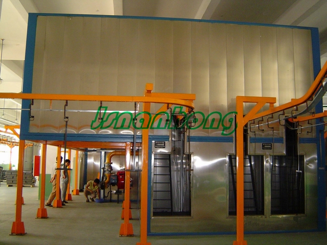 控制柜喷涂生产线