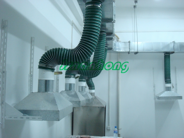 集气、集尘管路